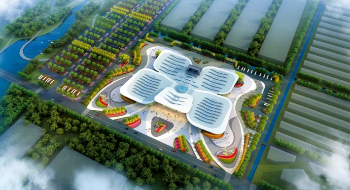 濟(jì)南花博會展中心項目